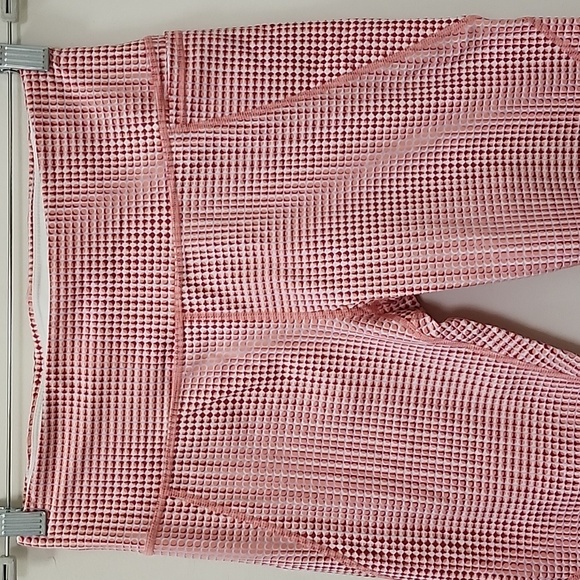 Sweaty Betty Power Pocket 7/8 Leggings SB Pink Move Check Print Size Medium - Picture 3 of 16